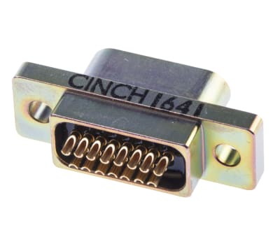 Product image for 15way metal unterminated micro D skt,3A