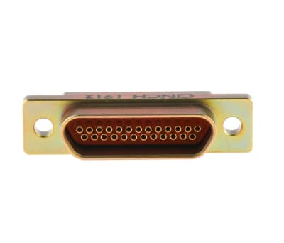 Product image for 25way metal unterminated micro D skt,3A