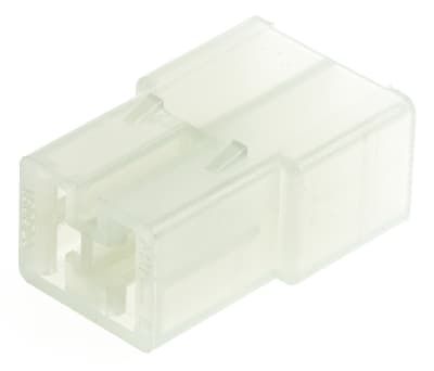 Product image for 1 way receptacle housing,0.25in