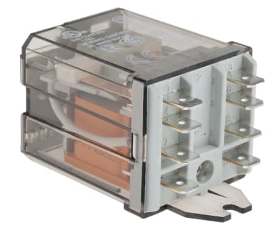 Product image for DPDT power relay,16A 230Vac coil