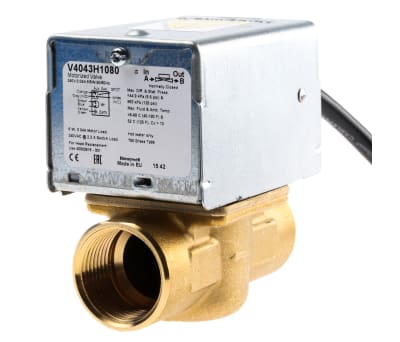 Product image for HONEYWELL MOTORISED VALVE,1IN BSP F 240V