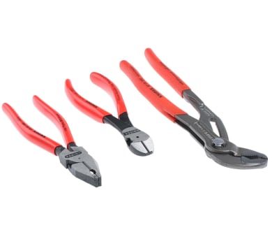 Product image for 3 piece Knipex(R) plier set