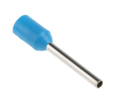 Product image for Blue insul bootlace ferrule,12mm pin