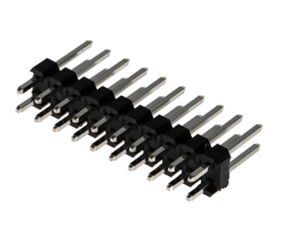 Product image for 10 way 2 row header,0.1in pitch 7mm pin