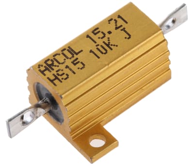 Product image for HS15 AL HOUSE WIREWOUND RESISTOR,10K 15W