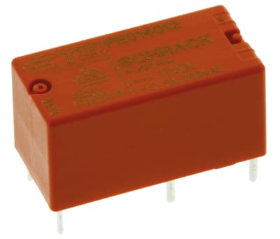 Product image for SPDT PCB power relay,5A 12Vdc coil