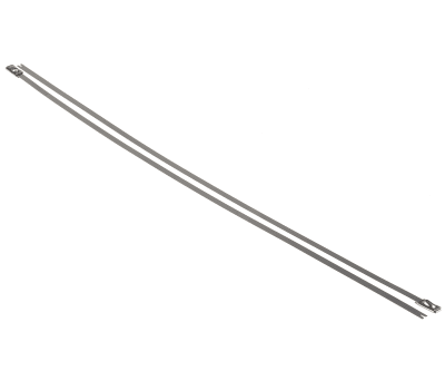 Product image for Self locking s/steel cable tie,4.6x362mm