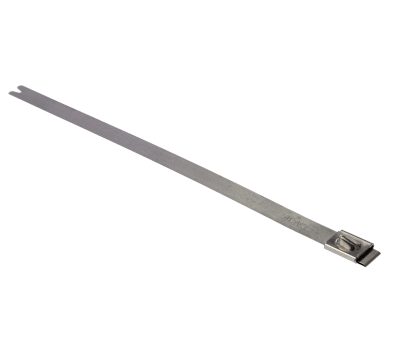 Product image for Self locking s/steel cable tie,7.9x201mm