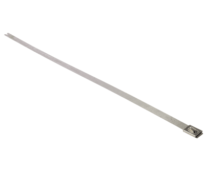 Product image for Self locking s/steel cable tie,7.9x362mm