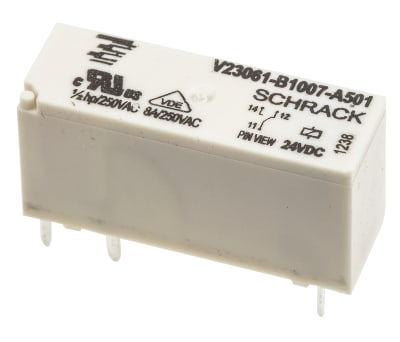 Product image for V23061B1007A501,MSR-RELAY,24VD