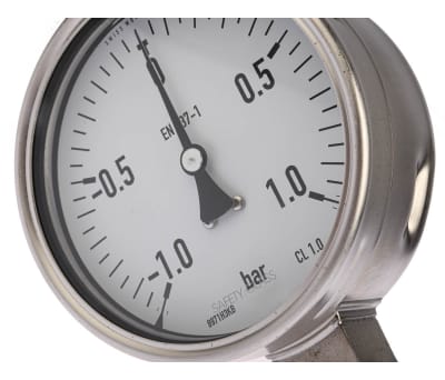 Product image for Vacuum/pressure gauge,-1/0/+1 bar