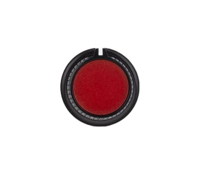 Product image for Red cap knob,21mm dia 0.25in shaft