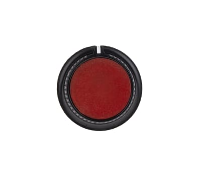 Product image for Red cap knob,28mm dia 0.25in shaft