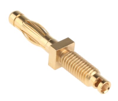 Product image for Multilam uninsulated plug w/M5 stud,4mm