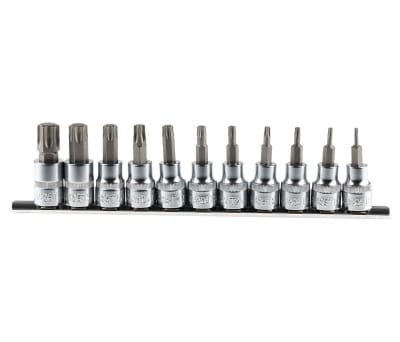 Product image for 11 piece Torx(R) 3/8in sq drive bit set