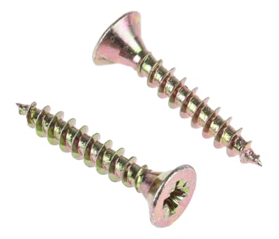 Product image for Cross csk head chipboard screw,5x30mm