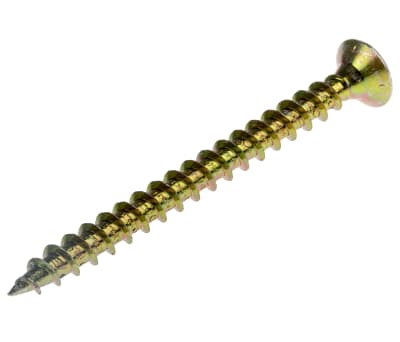 Product image for Cross csk head chipboard screw,6x70mm