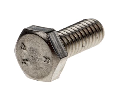 Product image for A4 s/steel hexagon set screw,M4x10mm