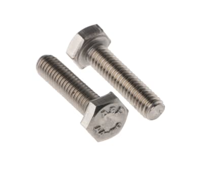 Product image for A4 s/steel hexagon set screw,M4x16mm