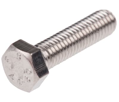 Product image for A4 s/steel hexagon set screw,M5x20mm