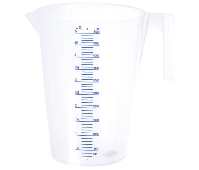 Product image for Polypropylene measuring jug,5l