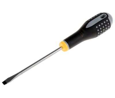 Product image for Slotted flared tip screwdriver,125x6.5mm