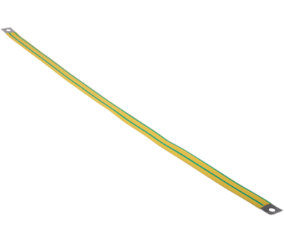 Product image for Insulated flat earthstrap,457x13mm