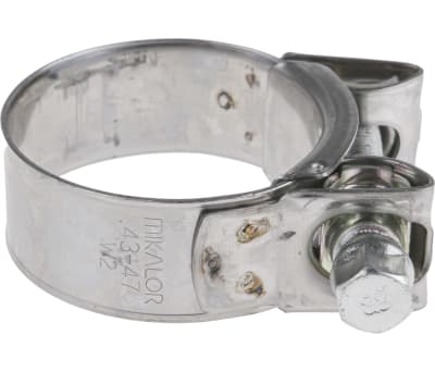 Product image for WIDE BAND HOSE BOLT CLAMP,43-47MM DIA