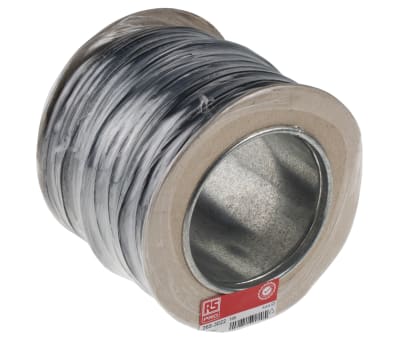 Product image for Black silicone rubber wire,10A 500V 100m