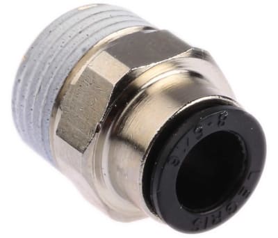 Product image for Male taper straight adaptor,R3/8x8mm