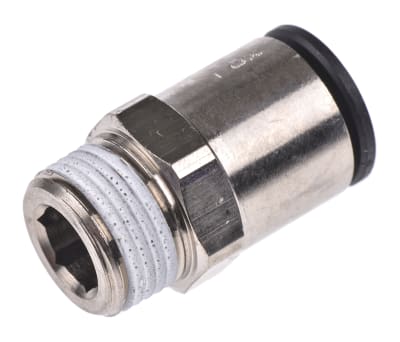 Product image for Male taper straight adaptor,R3/8x12mm