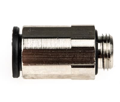 Product image for Male parallel straight adaptor,G1/8x8mm