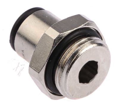 Product image for Male parallel straight adaptor,G3/8x8mm