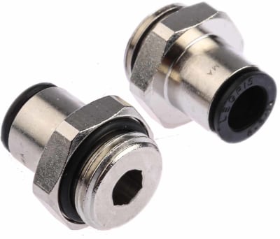Product image for Male parallel straight adaptor,G3/8x8mm