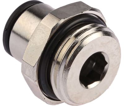 Product image for Male parallel straight adaptor,G1/2x10mm