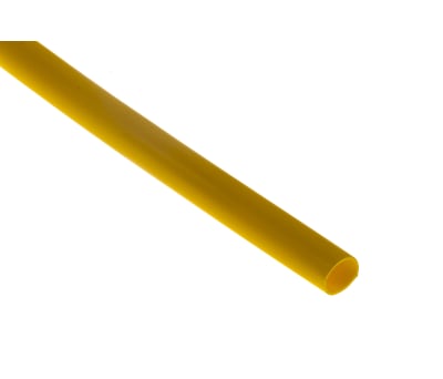 Product image for Yellow flame retardant tube,6.4mm bore