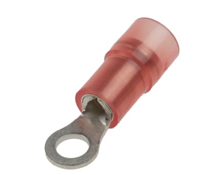 Product image for Red M3 insul ring terminal,0.5-1.5sq.mm