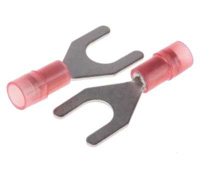 Product image for Red M6insul spade terminal,0.5-1.5sq.mm