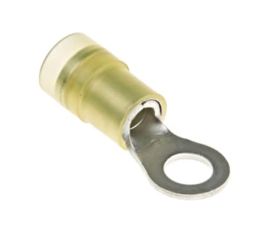 Product image for Yel M5 insul ring terminal,2.7-6.6sq.mm