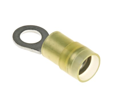 Product image for Yel M5 insul ring terminal,2.7-6.6sq.mm