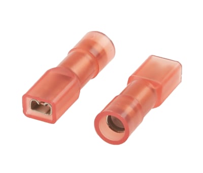 Product image for Red shroud receptacle,2.8Wx0.8Tmm