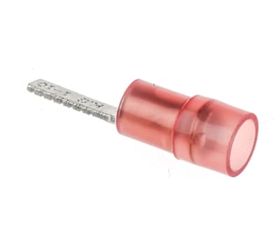 Product image for Red insulation blade,10mm pin length