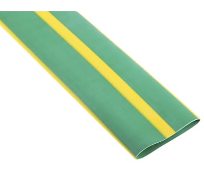 Product image for Yellow/green flame retardant tube,38.1mm