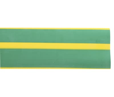 Product image for Yellow/green flame retardant tube,38.1mm