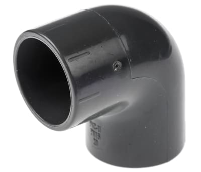 Product image for GEORGE FISCHER 90DEG PVC-U ELBOW,20MM