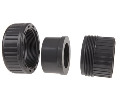 Product image for STRAIGHT PVC-U UNION EPDM SEAL,50MM