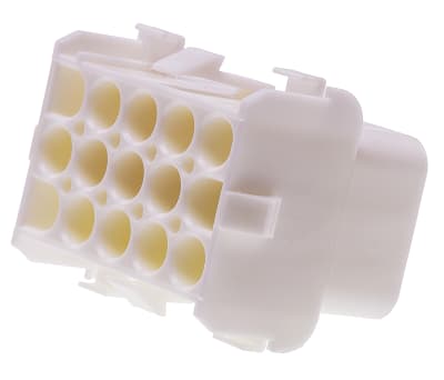 Product image for 15 WAY WHITE RECEPTACLE HOUSING