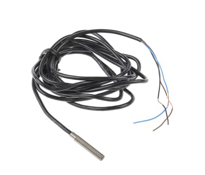 Product image for Pre-cabled standard thread sensor,M5 PNP