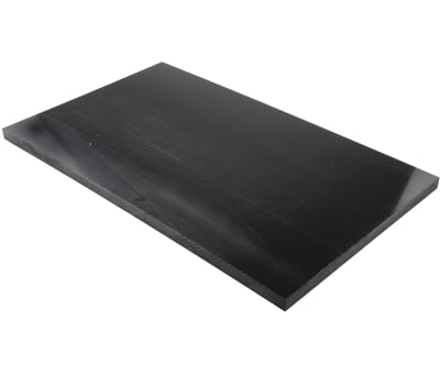 Product image for BLACK ACETAL SHEET STOCK,500X300X16MM