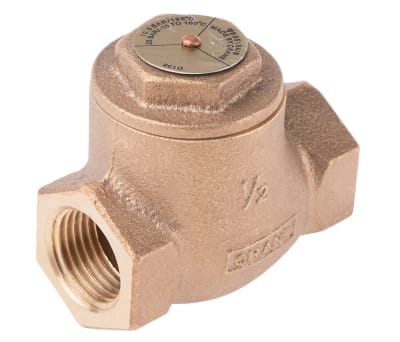 Product image for Bronze swing check valve,1/2in BSPT